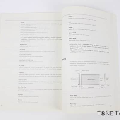 Boss SE-70 Multi-effects Owners Manual Algorithm Guide Book VINTAGE GEAR DEALERa image 4