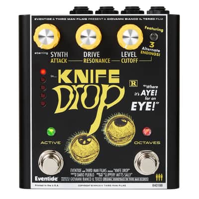 Knife Drop Jack White OctaFuzz + synth Eventide image 2