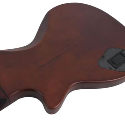Swing Hybrid-M All Solid Electric Acoustic Slim Guitar Piezo Magnetic Pickup image 3