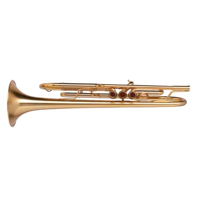 Adams A1 Bb Trumpet - Satin Gold Lacquered image 5