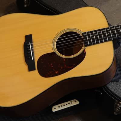 2019 Martin D-18 w/ LR Baggs Pickup Dreadnought Acoustic Guitar Natural + OHSC image 2