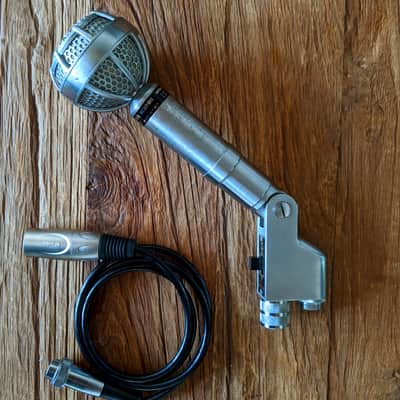 Vintage RCF 1612/1 dynamic cardioid microphone / Plug & Play with XLR cable image 2