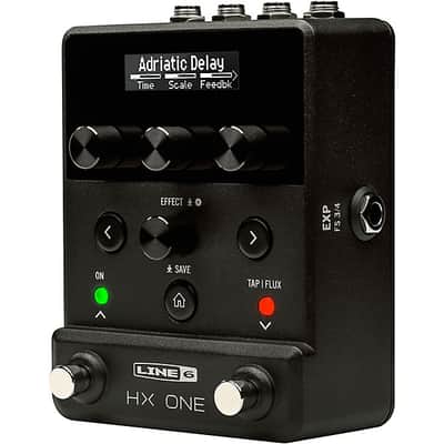 Line 6 HX One Stereo Multi-Effects Pedal 2024 - BLACK image 3