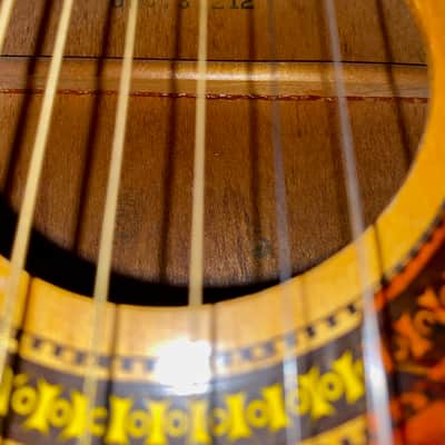 1970 Silvertone S1212 Acoustic Guitar Harmony Made image 3