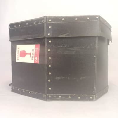 12x15" Tom/Snare Drum Octagonal Case 13x16"Hard Shell Fibre Fiber Vintage USA 14 image 2