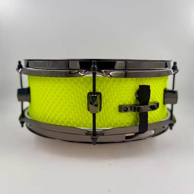 Montineri Custom Drums 12"x4" "Green Dot" Auxiliary Snare image 5