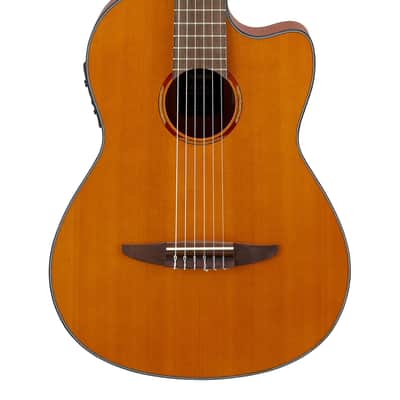 New Yamaha NCX1C NT Nylon Acoustic/Electric, Natural Finish, Solid Cedar Top, with Free Shipping! image 1