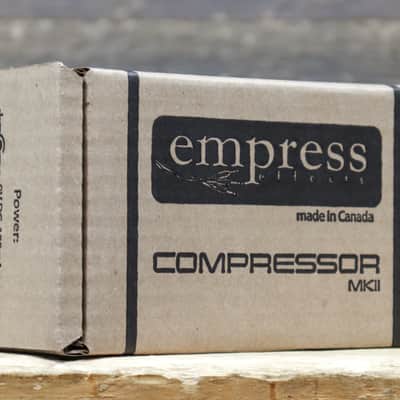 Empress Effects Compressor MkII All Analog Compressor Blue Sparkle Effect Pedal image 10
