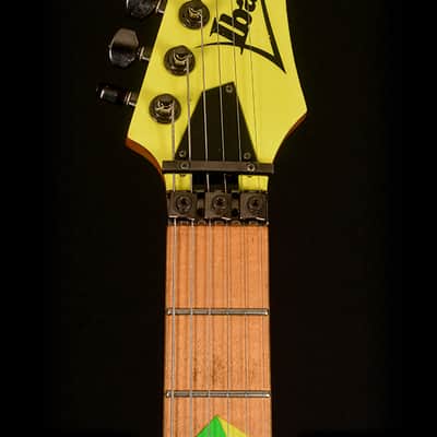 Ibanez JEM777-DY Steve Vai Signature with Edge Tremolo 1988 - Desert Sun Yellow image 6
