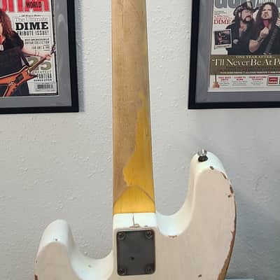 Nash PB-52 Relic Bass Guitar!  Excellent Bass! - White image 11