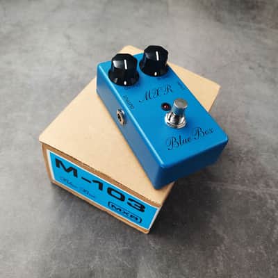 MXR M103 Script Blue Box Reissue image 12
