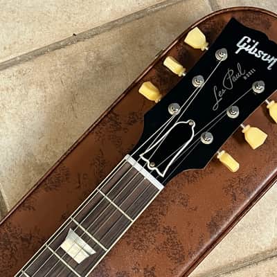 2025 Gibson Custom 1957 Chambered Les Paul M2M Murphy Lab Ultra Light Aged Frost Blue Top image 12