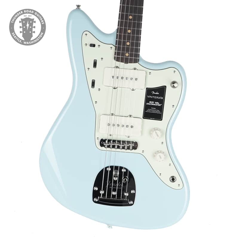 New Fender Vintera III Mid '60s Jazzmaster Sonic Blue image 1