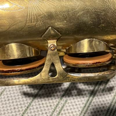 Late 1950's King Super 20 Tenor Saxophone Double Socket Sterling Silver Neck image 16