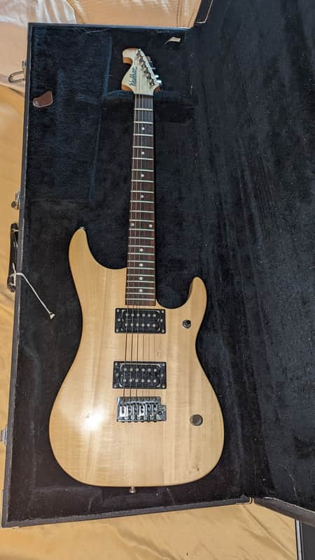 Washburn Washburn Nuno Bettencourt Signature Model Electric Guitar-Natural Matte 2014 - Matte image 1