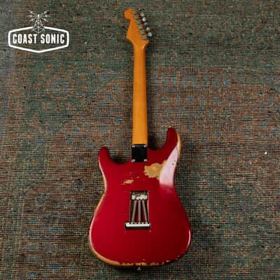 1991 Fender American Vintage Reissue '62 Stratocaster AVRI, Natural Relic, w/case image 5