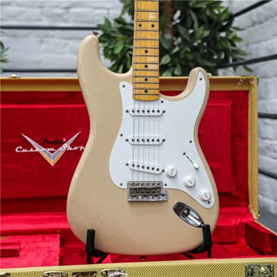FENDER 55 Strat Journeyman MN Desertsand image 1