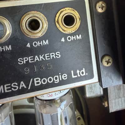 1982 Mesa Boogie Mark IIb 1x12 60 Watt Tube Combo Imbuya Reverb EQ image 8