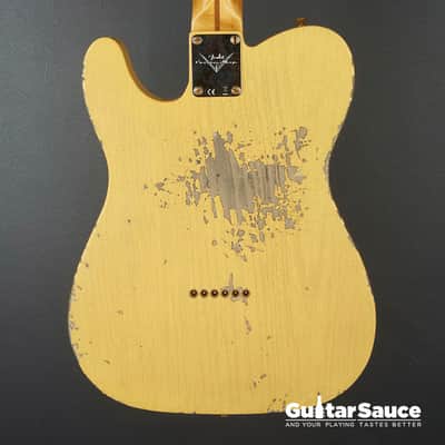 Fender Custom Shop 1950 Double Esquire Heavy Relic Aged Nocaster Blonde 2024 (Cod.1751UG) image 13