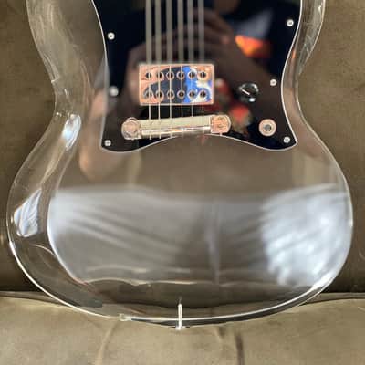 SMG Scale Model Guitars Lucite SG Acrylic Lucite image 11