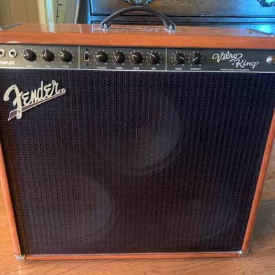 Fender Vibro-King Custom 60-Watt 3x10" Guitar Combo 2003 - 2012 - Black image 1