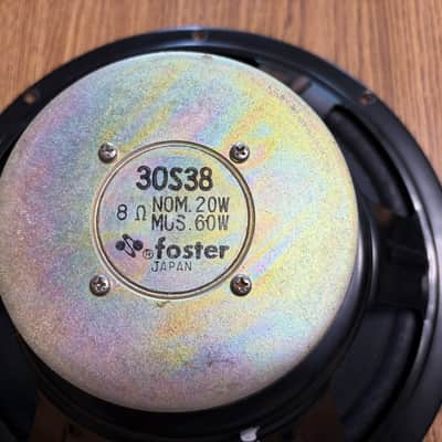 Pair Foster 30S38 12" Guitar Speakers Woofers 8Ω 20W Japan Tested Excellent image 3