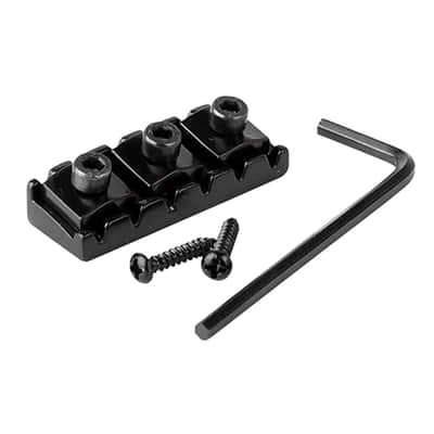 Floyd Rose Locking Nut Black 43mm R3 Marked w/R14 Radius Top mount design Bild 2