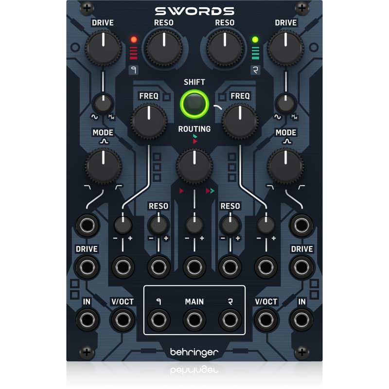 Behringer SWORDS Dual Analog Multi-Mode Filter for Eurorack image 1