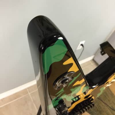 Washburn 333 Trendkill Dimebag Darrell Signature 1990's Camo Alien Skull image 14