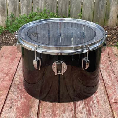 1970’s Vintage Ludwig 9x13" Smoke Vistalite Concert Tom Drum image 5
