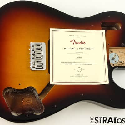 Fender AV II American Vintage 1975 Telecaster Deluxe BODY + HARDWARE Tele 3TS image 2