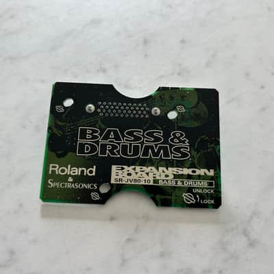 Roland SR-JV80-10 Bass and Drums Expansion Board 1990s - Green
