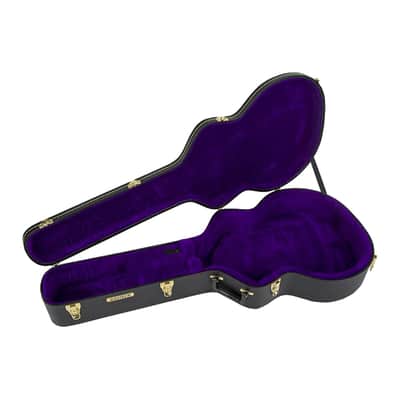 Gretsch G6302 Custom Hard Shell Flat Top Telex Finish Solid Wood Case for 12-String Acoustic Guitars (XL, Black) image 6