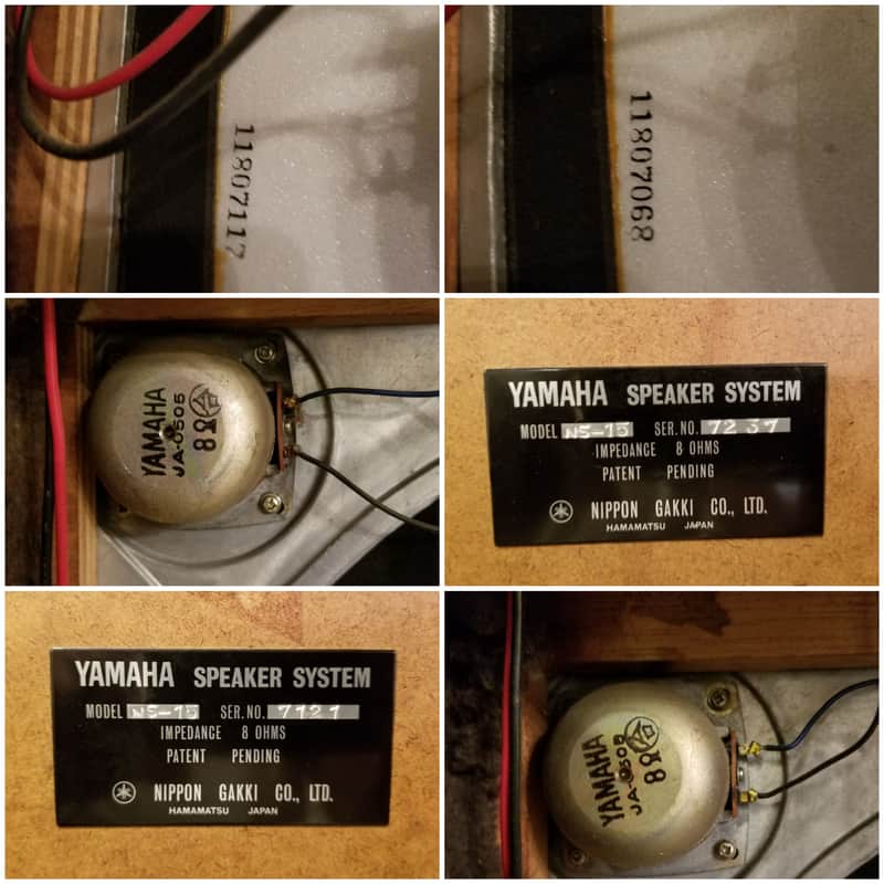 YAMAHA NS-15 SPEAKERS (EXTREMELY RARE) VINTAGE | Reverb