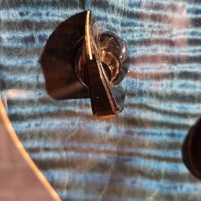 Robin Avalon Custom Flamed Dark Blue w/ OHSC image 11