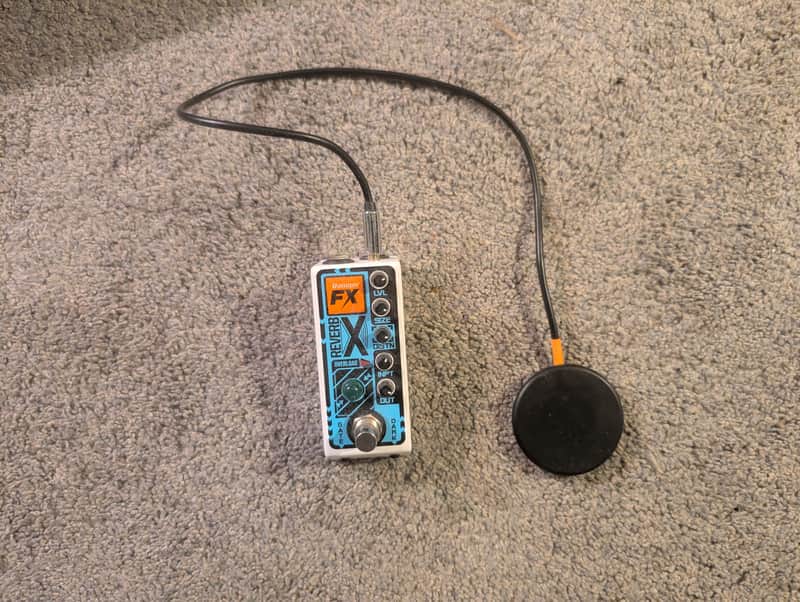 Rainger FX Reverb-X with Igor Pressure Pad Controller 2010s - Blue image 1