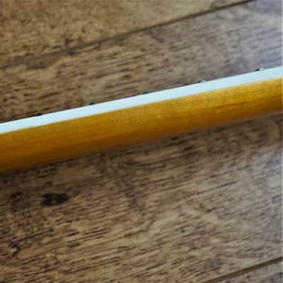 Telecaster Compatible Maple and Bound Rosewood Guitar Neck Jumbo image 4