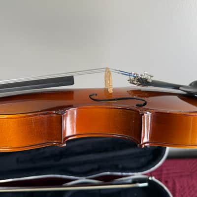 Glaesel VA25E6 14" Viola Outfit with Case and Bow image 5