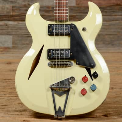 Greco Hollow Body White Late 1960s image 1