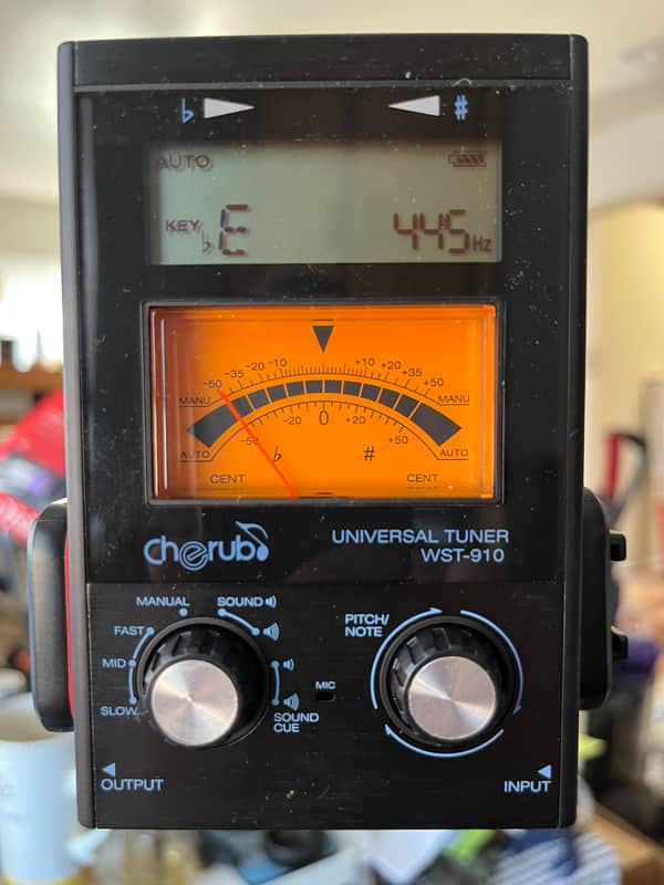 CHEREB WST-910 CHROMATIC UNIVERSAL TUNER ~ 7 OCTAVE RANGE image 1