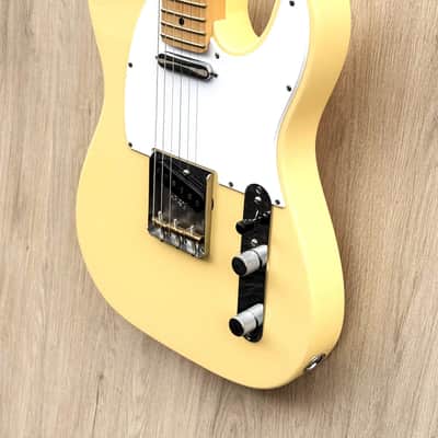 Fender American Performer Telecaster MN 2023 - Vintage White image 4