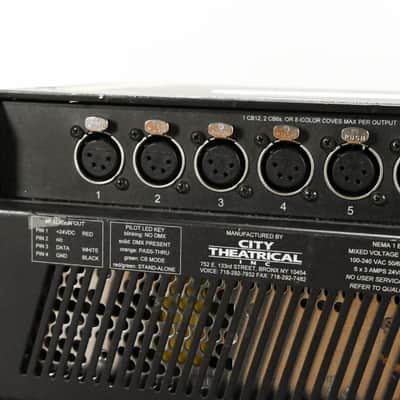 City Theatrical PDS-375-TR Touring ColorBlast Power/Data Supply CG0110L image 8