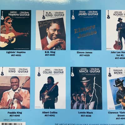 Vintage "Vital Blues Guitar: T-Bone Walker" Guitar Tab Book, Rare image 4