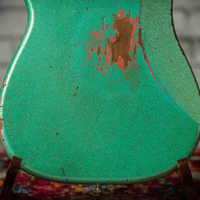 Fender Custom Shop ’59 P-Bass Heavy Relic - Aged Seafoam Green/Faded Tahitian Coral image 22