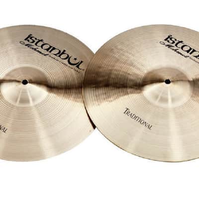 Istanbul Mehmet Cymbals 15" Traditional Hi-Hat Heavy image 1