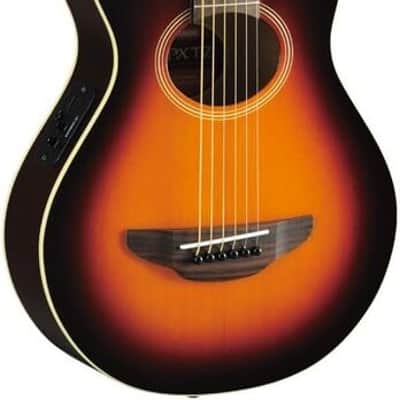 Yamaha APXT2 Old Violin Sunburst 3/4 Size Travel Electro Acoustic Guitar & Case image 1