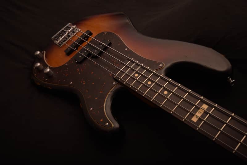 ESP Vintage Four Precision/Jazz Bass guitar! NOT LTD! Sunburst! Custom Shop Fender Killer! image 1