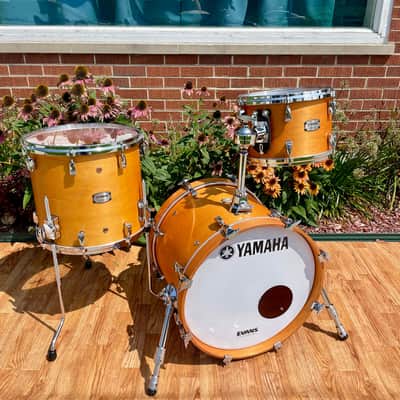 Yamaha Absolute Hybrid Maple Bop Kit Vintage Natural 18/12/14 *Mint!* image 2