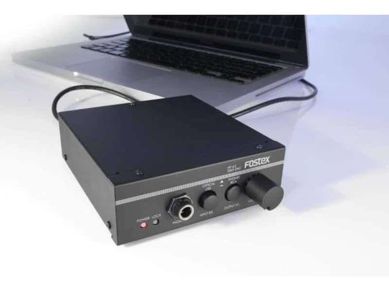 Fostex HP-A3 32-Bit D/A Converter 2010s - Black image 1