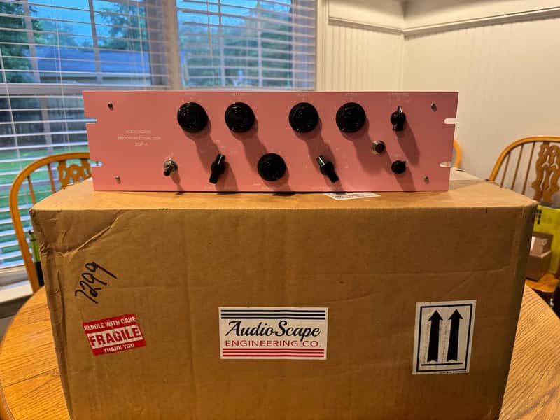 AudioScape Engineering Co. EQP-2A Mastering Edition 2025 - Pink image 1
